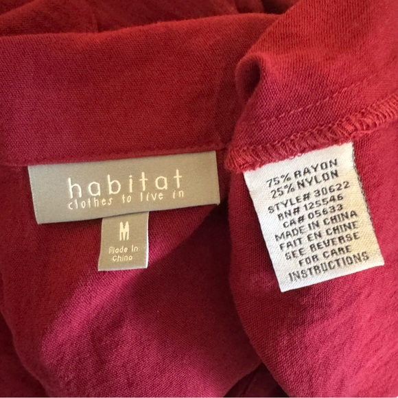 Habitat Clothes To Live In Textured Button Down - Picture 6 of 6